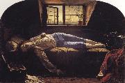 Henry Wallis Chatterton oil on canvas